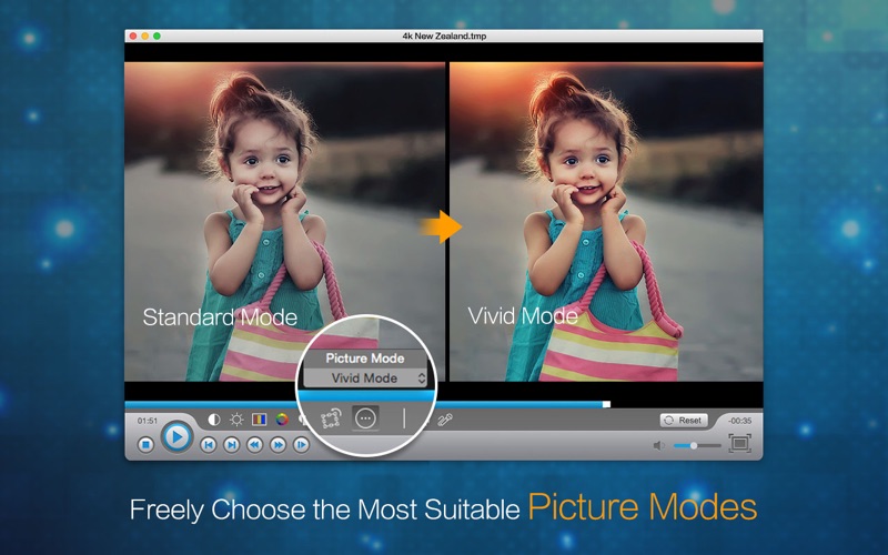 Screenshot #2 pour Video Player vGuru: DVD Player