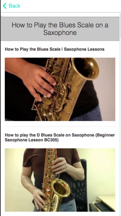 How to Play Saxophone - Lessons For Beginners screenshot-3