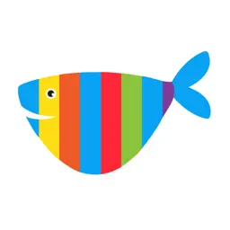 Rainbow Fish Pencil Tracker app icon