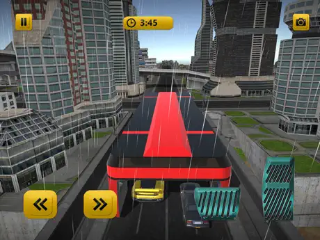 Elevated China Bus Driving