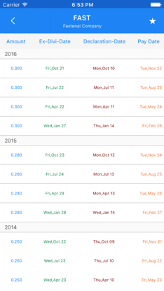 Dividend Tracker screenshot 3