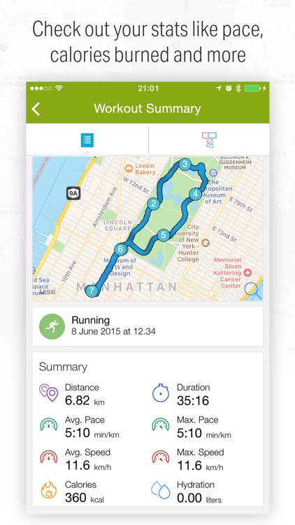 Running, Walking and Biking with Endomondo