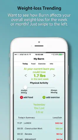 Game screenshot Burrn - Lose weight every minute! - Weight Loss hack