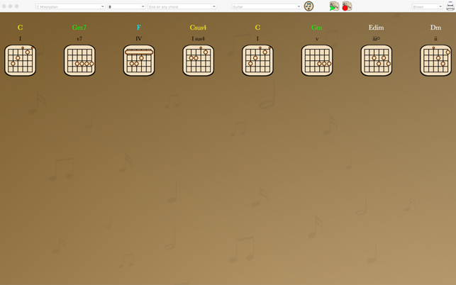 Songwriters Inspiration - Chord Generator(圖3)-速報App