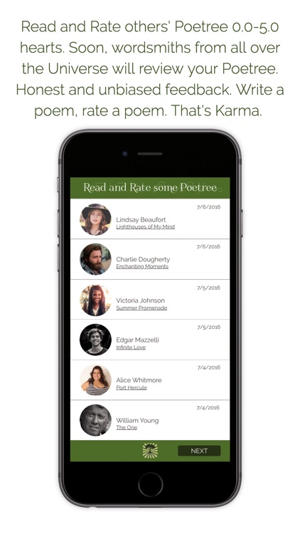 Poetree ¶ Social Poetry ¶ Let Your Words Take Root