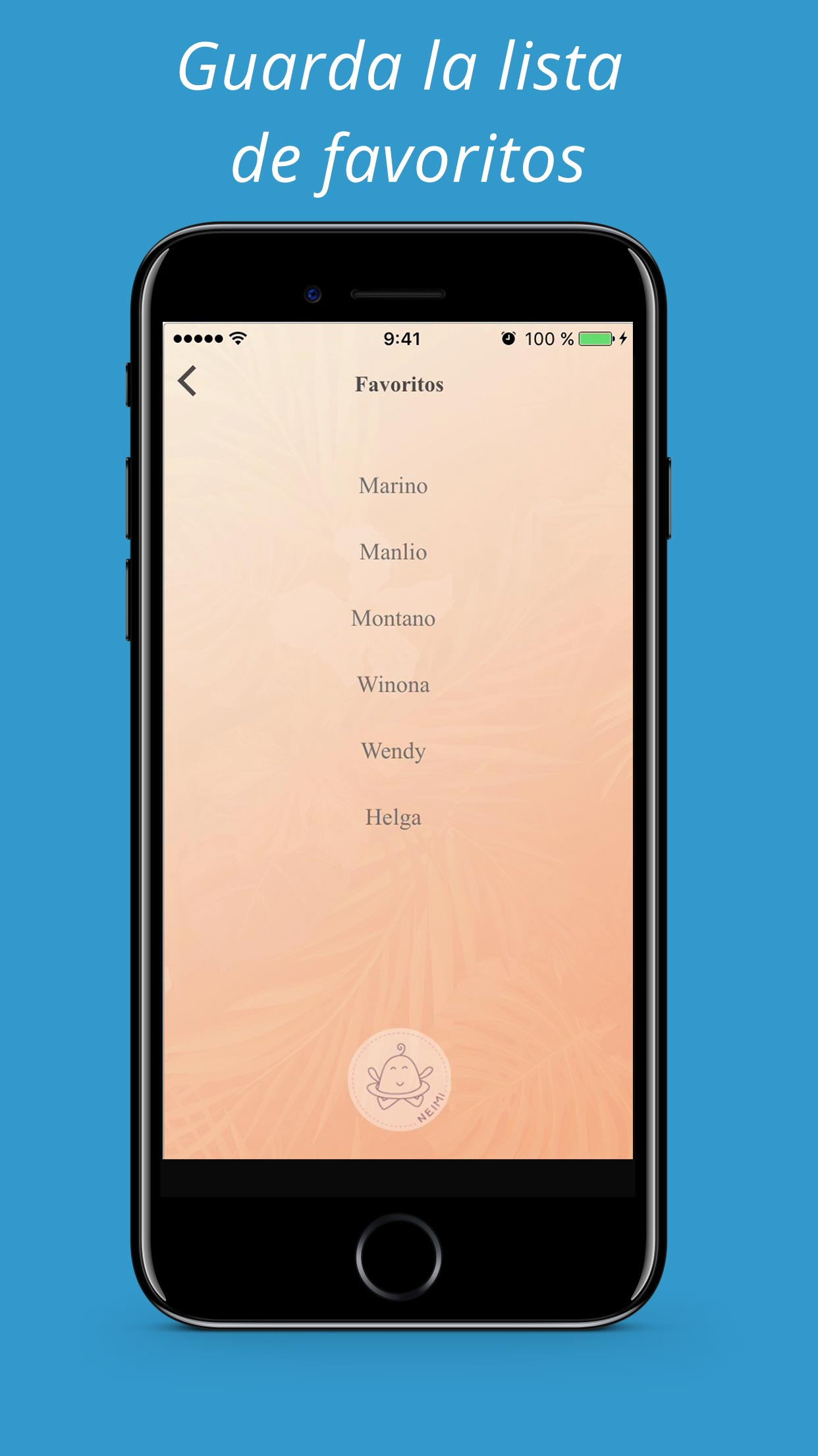 Nombres de niños y niñas Neimi screenshot 5