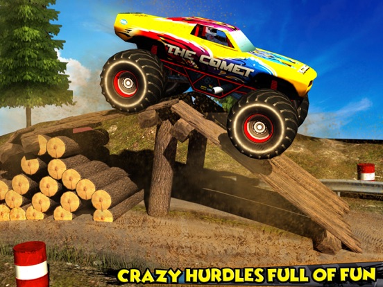 Monster Truck Rider 3D iPad screenshot