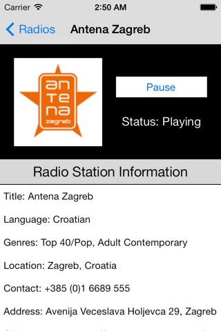 Croatia Radio Live Player (Hrvatska / hrvatski)のおすすめ画像3