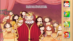 Twelve Dancing Princesses Interactive Book iBigToy screenshot #1 for iPhone