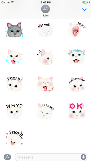 Cat Face Sticker(圖2)-速報App