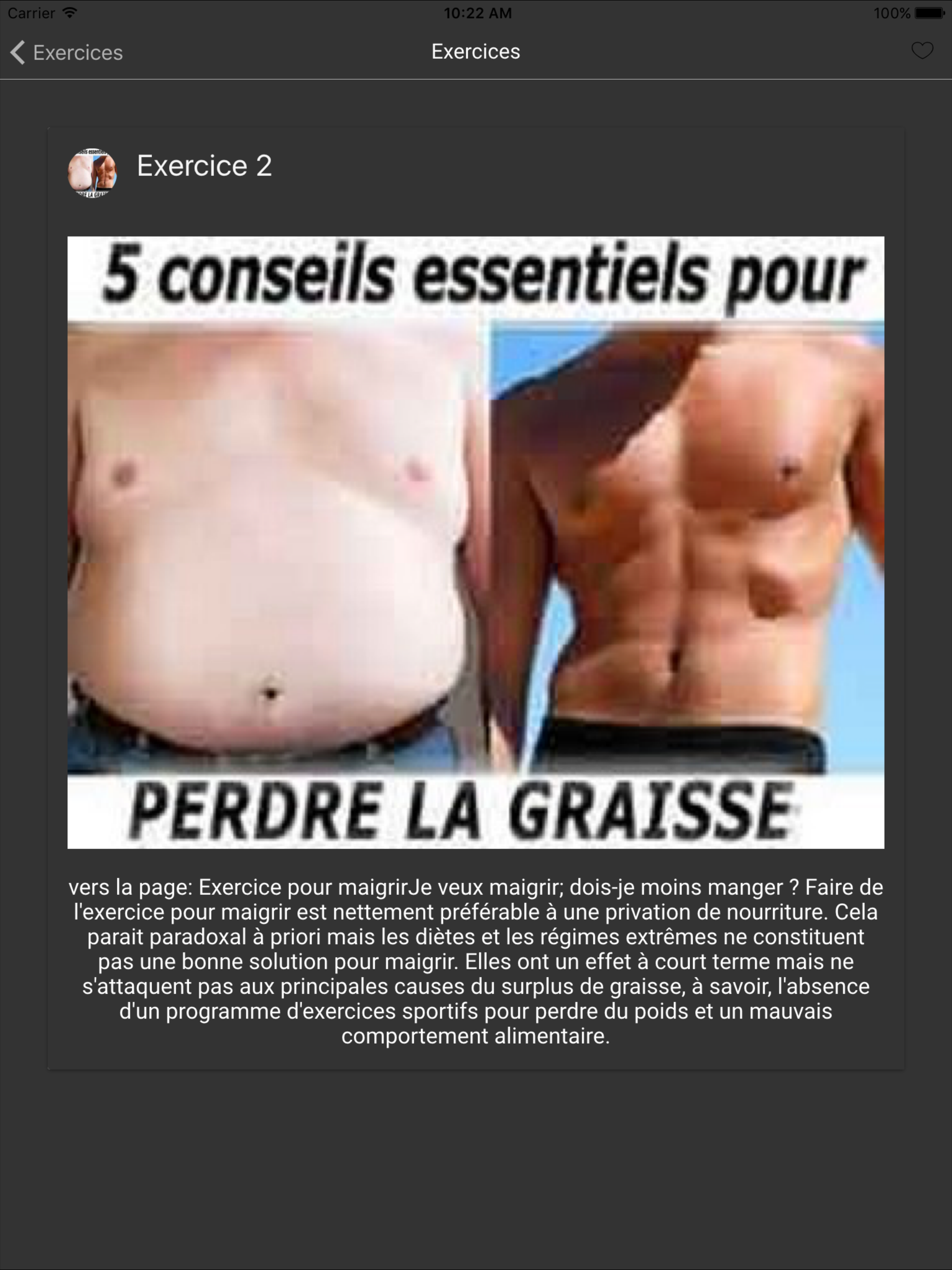 Maigrir sans régime