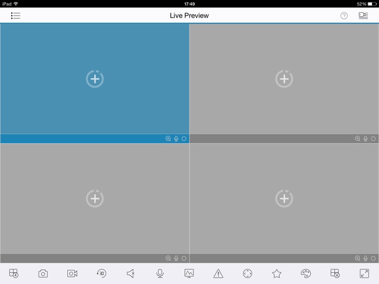 Amcrest View Lite for iPad