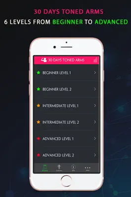 Game screenshot 30 Day Toned Arms Fitness Challenges apk