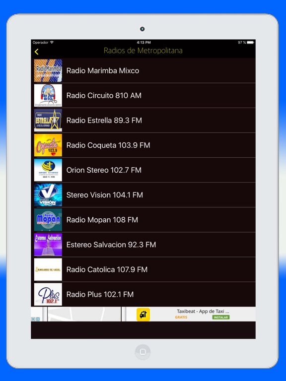Screenshot #5 pour Radios Guatemala - Emisoras de Radio en Línea FM