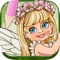 Fairies Coloring Book - Paint princesses tales