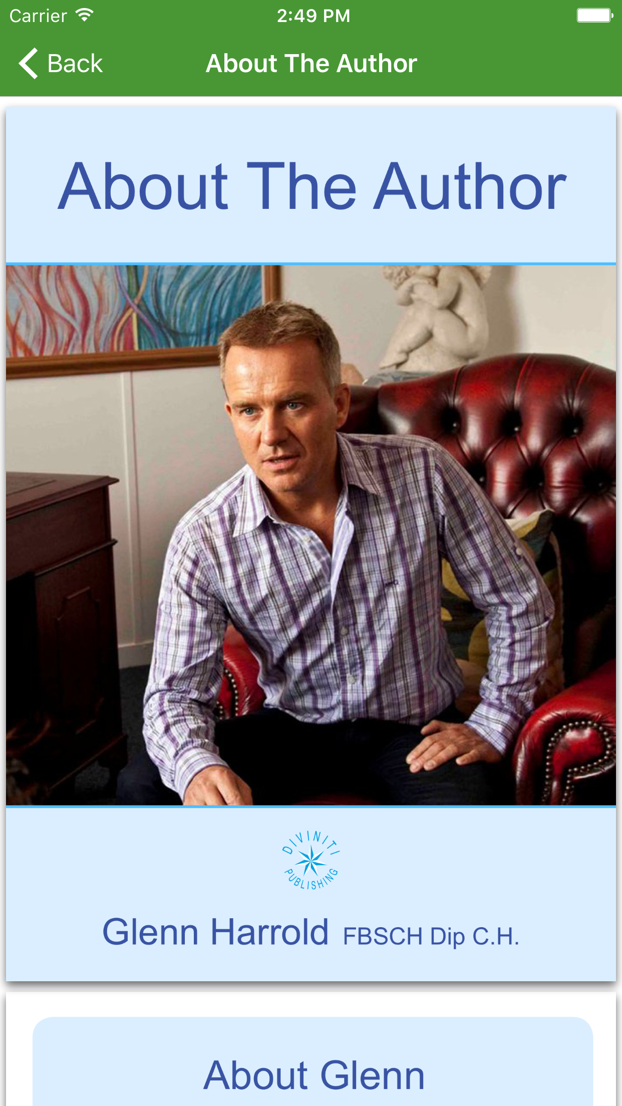 Sports Performance Hypnosis by Glenn Harrold screenshot 5