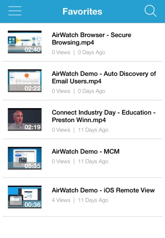 Скриншот из AirWatch Video