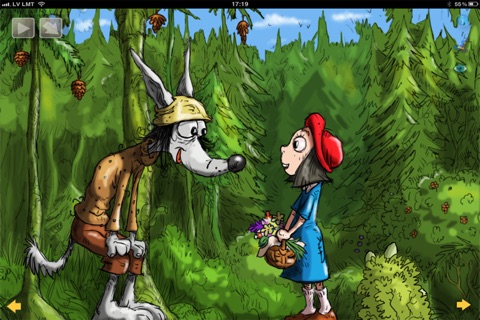 LITTLE RED RIDING HOOD CHILDREN'S STORYBOOK screenshot 2