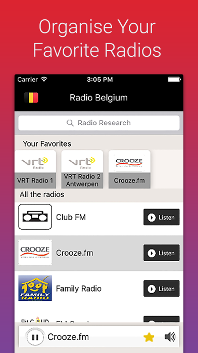 Screenshot #3 pour Radios Belgique - Radio Belge