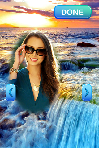 Waterfall Picture Frames - Photo Montage Editor screenshot 3