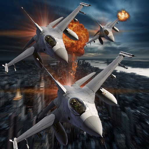 Air Combat Airplane Vindictive - Dangerously Addictive Air Simulation Game Icon