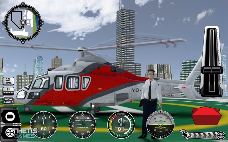 Screenshot #2 pour Helicopter Simulator 2017 Premium