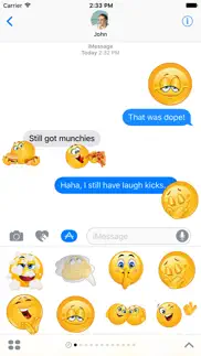 weed emoji for imessage iPhone Captures Décran 1