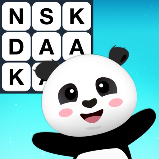 Panda Hidden Word Search Puzzle - Brain Training Icon