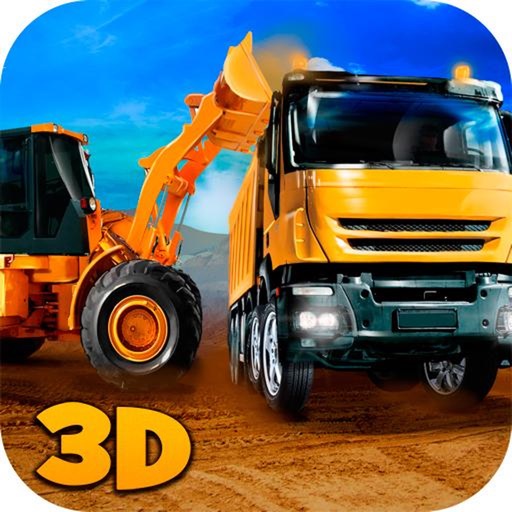 Construction City Truck Loader Games 3D Simulator icon