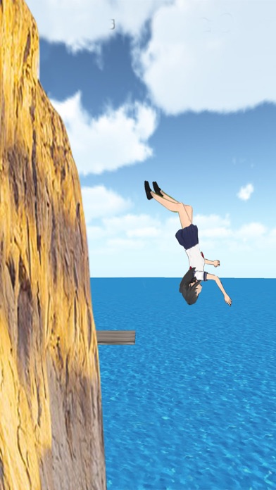 Yandara Flip Jump: Ms YandEre Go Diving SimuLatOrのおすすめ画像1