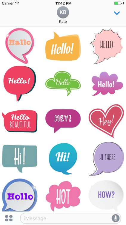 Say Something Stickers screenshot-4