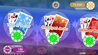 Super Dream Poker Screenshot