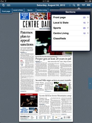 Centre Daily News eEdition screenshot 3