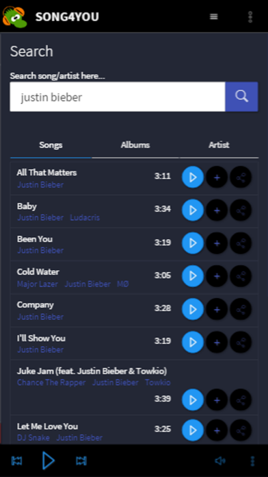 App screenshot