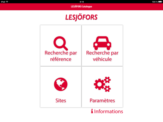 Screenshot #4 pour LESJÖFORS Catalogue