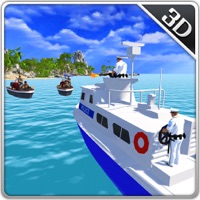 Marine policière bateau à moteur attaque - naval pour PC