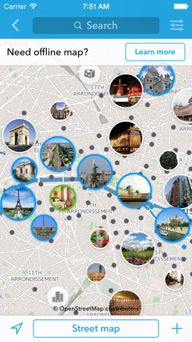 Paris Offline Map & City Guideのおすすめ画像2