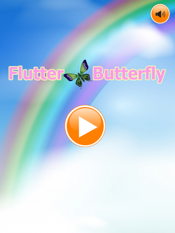 Flutter Butterfly - Fly through the flower garden iPad screenshot