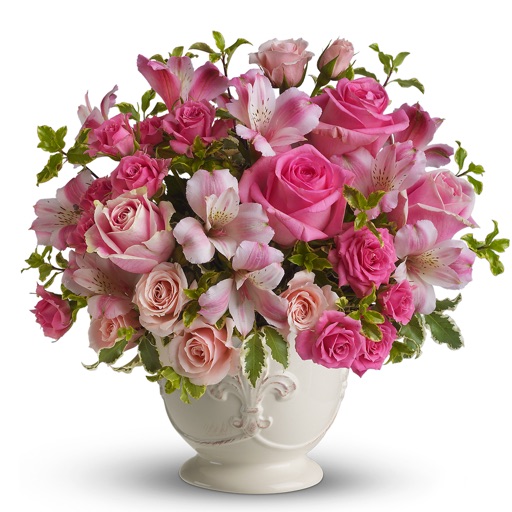 Pink Flowers Bouquets icon