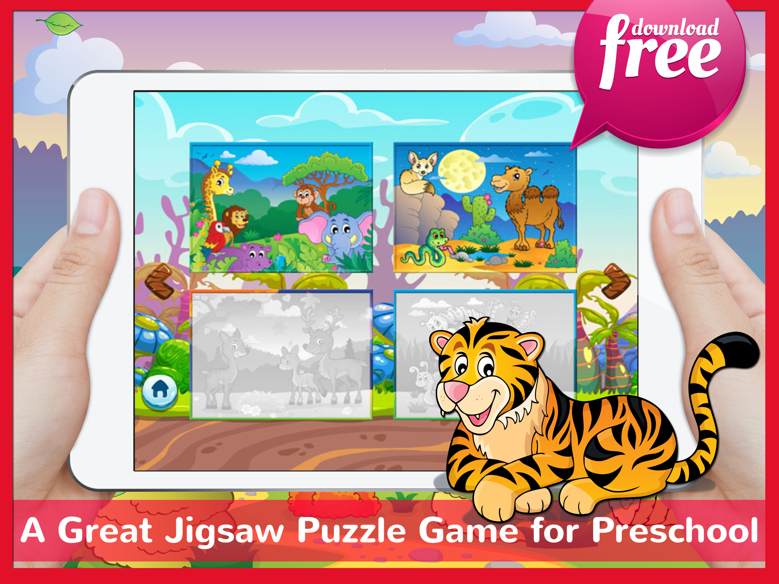 Animals Jigsaw Puzzles Free For Kids And Toddlers! screenshot 9