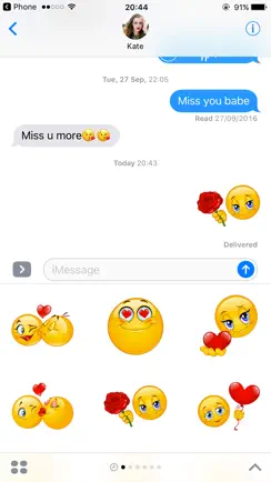 Adult Emojis Stickers Pack for Naughty Couples iPhone image 1