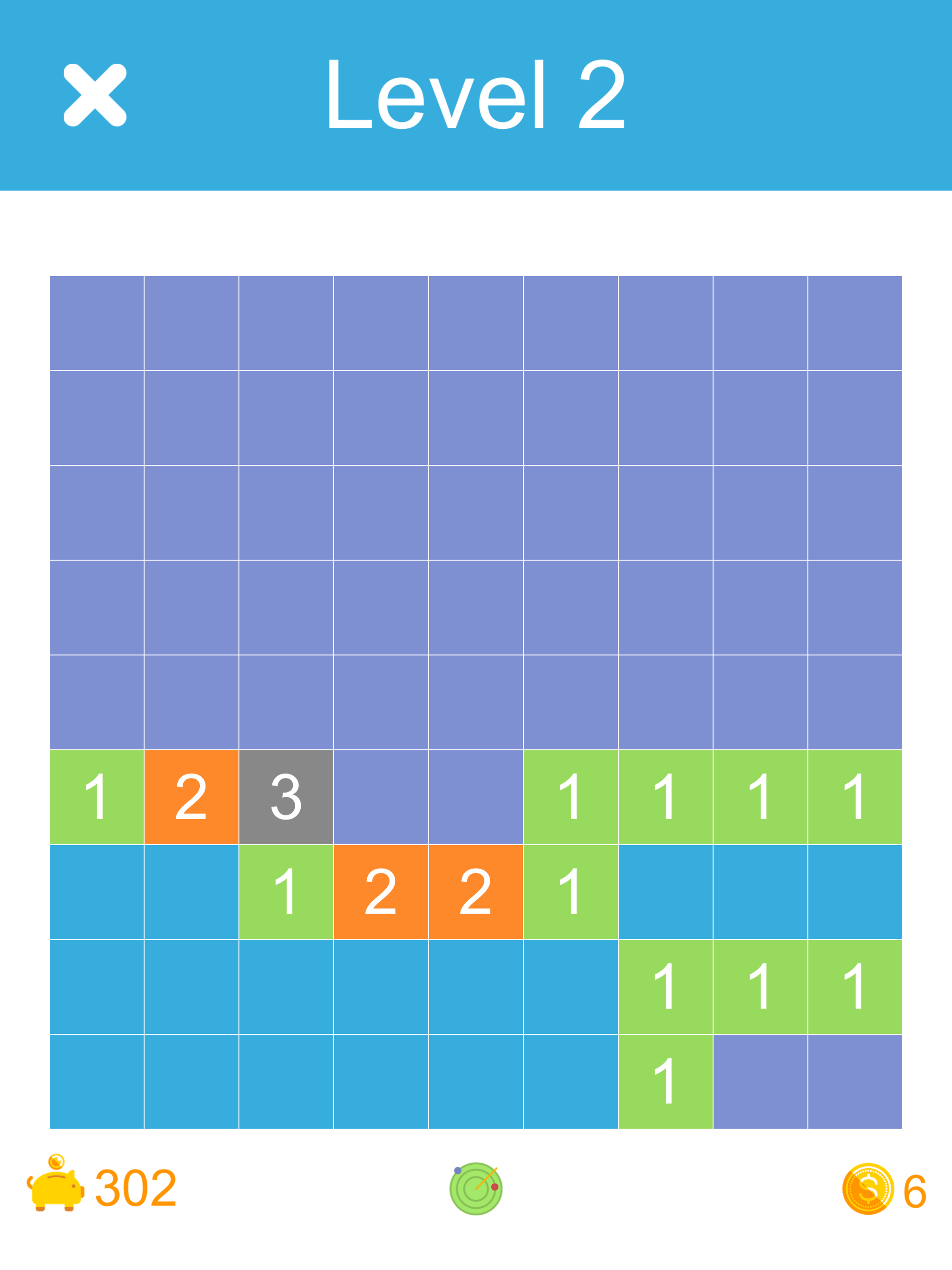 Q Mine Sweep Deluxe - Great Classic Puzzle Game screenshot 9