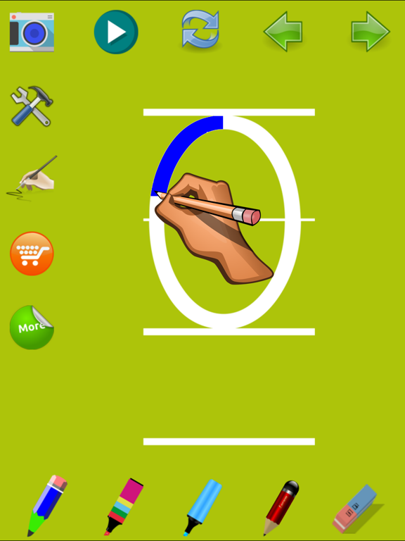 Trace Letters Level 12 Number iPad screenshot