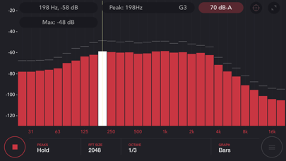 Spectrum Analyzer - Sound Frequency Audio Analysis Screenshot 1