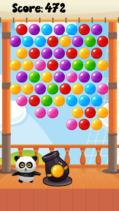 Screenshot #1 pour Panda Bubble - Classic Bubble Shooter
