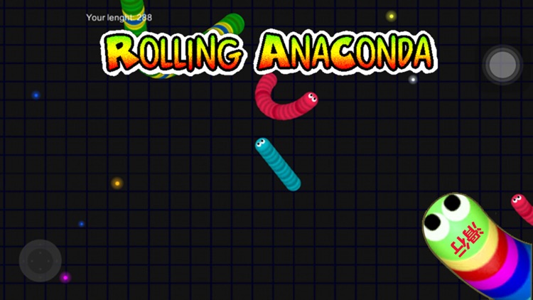 Rolling Anaconda Snake Dash Games