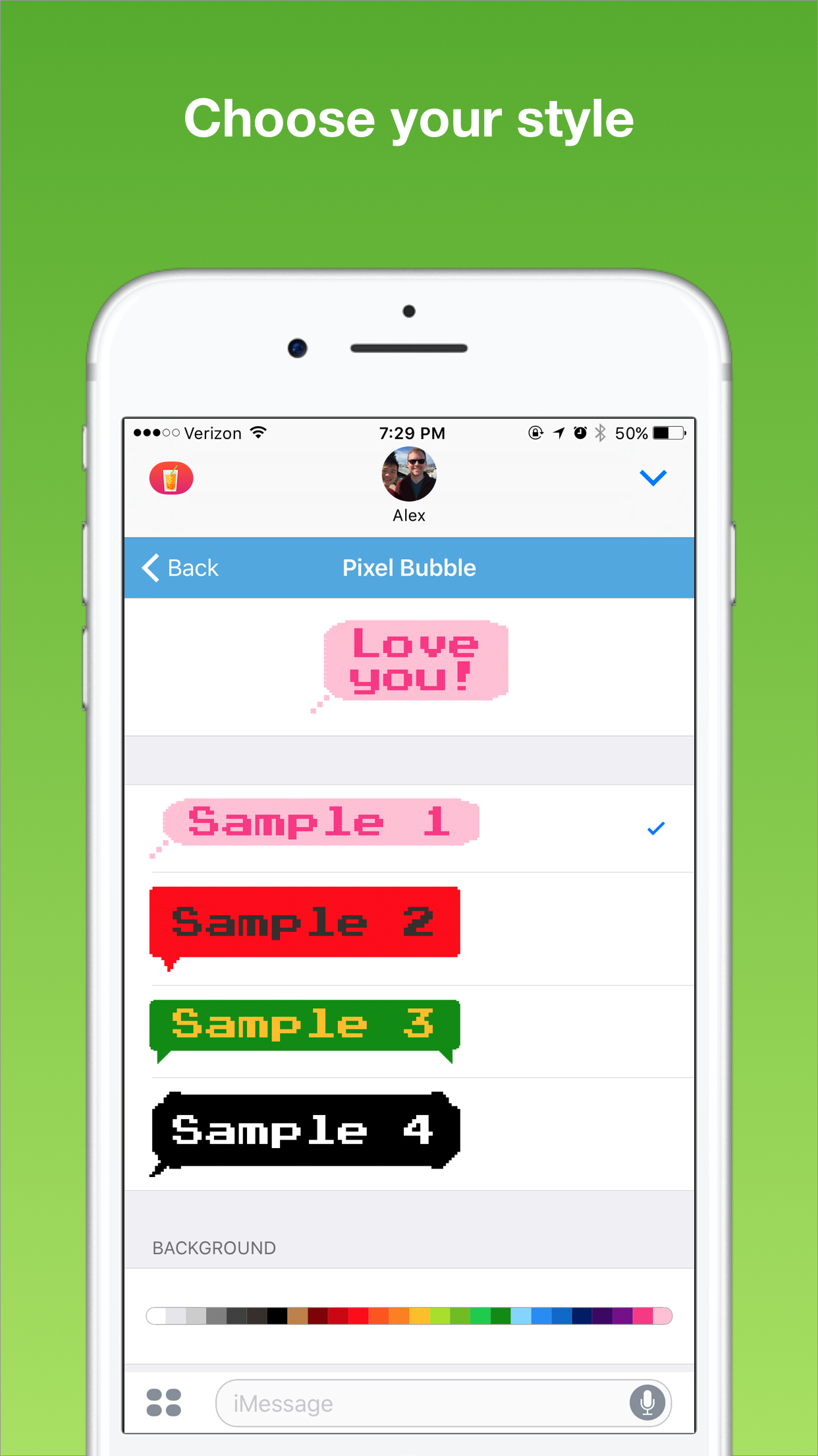 Bubbly - Send Customized Stylish Message Bubbles
