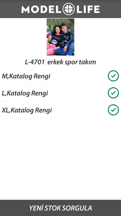 Modellife Stok Screenshot 2 - AppWisp.com Modellife Stok Screenshot 2 - AppWisp.com