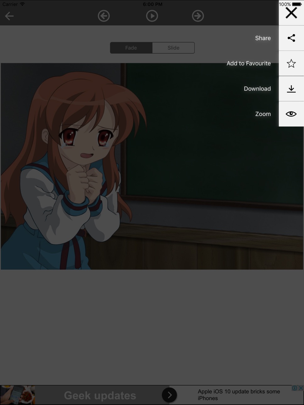iPad screenshot