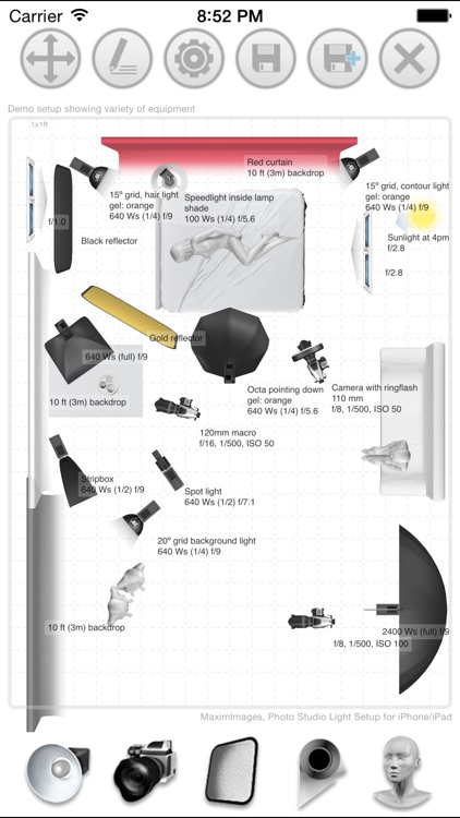 Photo Studio Light Setup